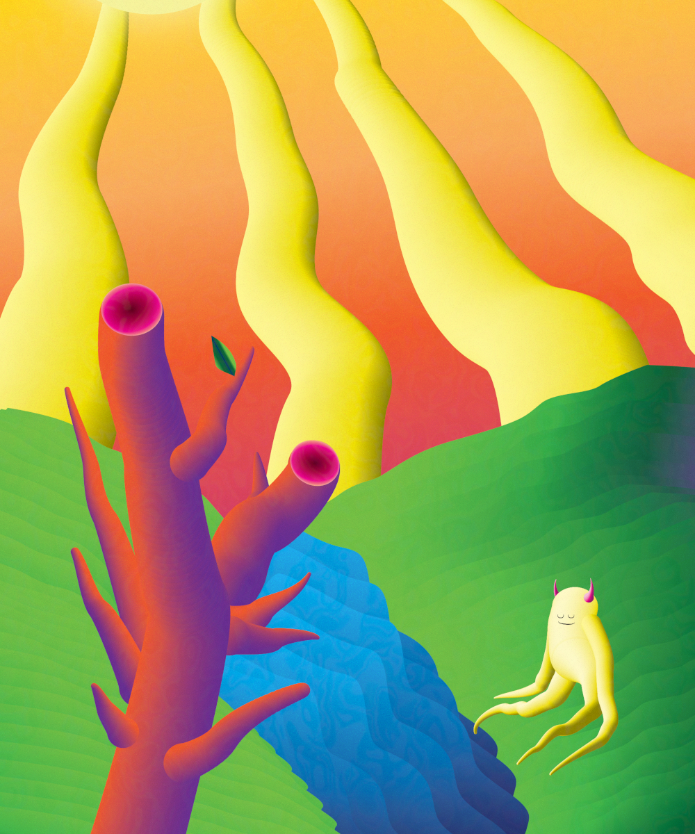 The Nature Of Evil. Digital Art.